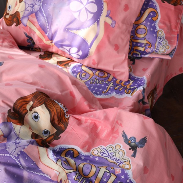 Фото - Наволочка MirSon Kids Time Бязь 17-0801 Sofia the First Princess 70х70 (2200011445199)