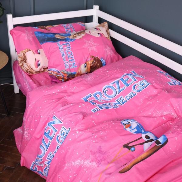 Фото - Наволочка MirSon Kids Time Бязь 17-0805 Disney Frozen 70х70 (2200011448190)