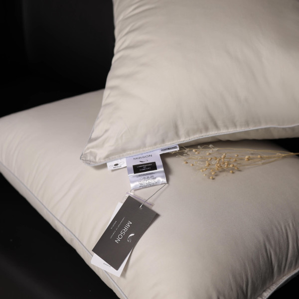 Фото - Подушка стандартная MirSon №206 Silver Cloud 70х70 см (2200009348884)