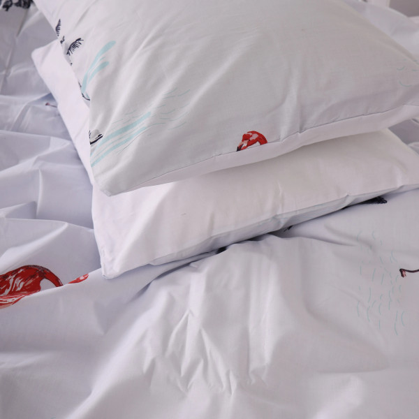 Фото - Наволочка MirSon Бязь 17-4821 Loraine 60х60 см (2200009377068)