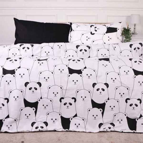 Фото - Комплект постільної білизни дитячий MirSon 110х140 см 17-4849 White bear Ranforce Elite (2200009584251)