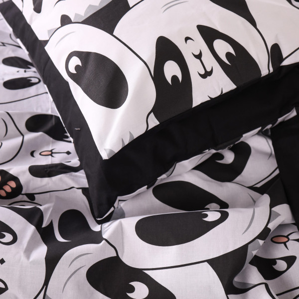 Фото - Наволочка MirSon Бязь 17-4850 Panda 70х70 см (2200009584480) Фото - Наволочка MirSon Бязь 17-4850 Panda 70х70 см (2200009584480)