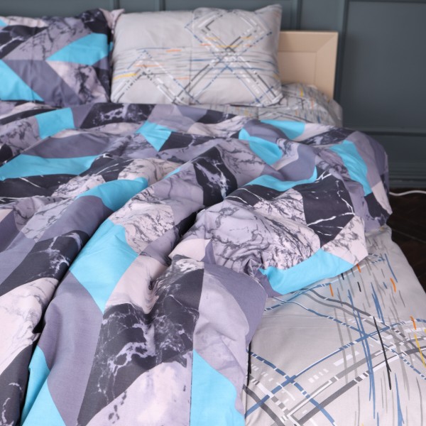 Фото - Наволочка MirSon Бязь 17-0853 Graphitea 60х60 (2200011703725)