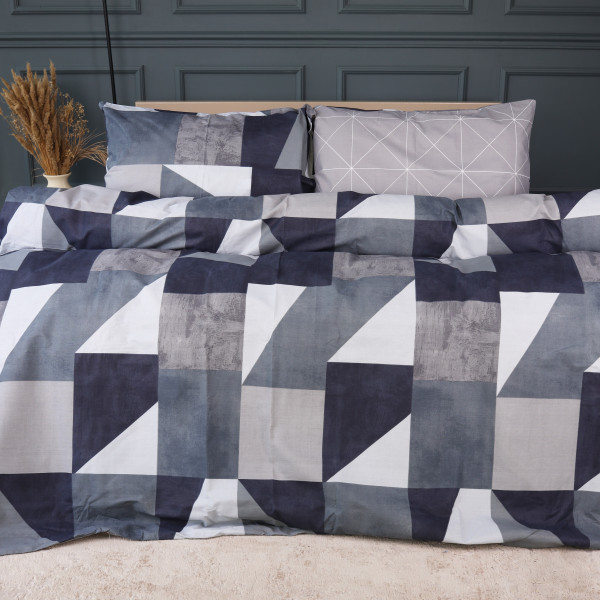 Фото - Наволочка MirSon Ranforce Elite 17-0850 Geometrica 60х60 (2200011702476)