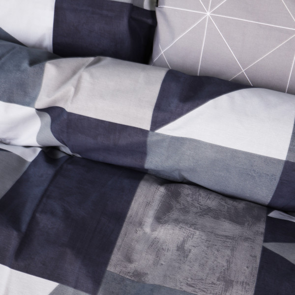 Фото - Наволочка MirSon Ranforce Elite 17-0850 Geometrica 60х60 (2200011702476)