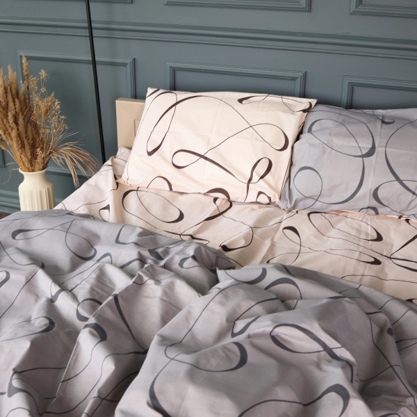 Фото - Наволочка MirSon Бязь 17-0849 Ribbona 40х60 (2200011701875)