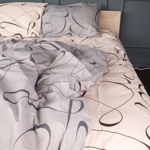 Фото - Наволочка MirSon Бязь 17-0849 Ribbona 70х70 (2200011701738)