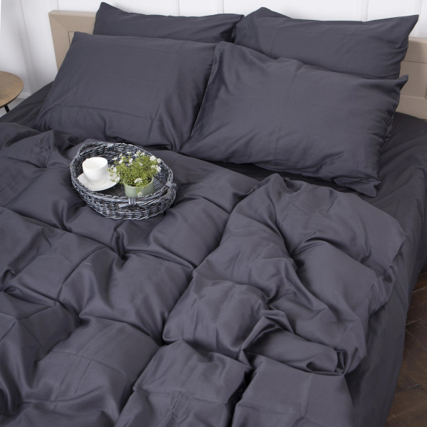 Фото - Наволочка MirSon Iron 0240 Grey 50х70 см (2200000672674)