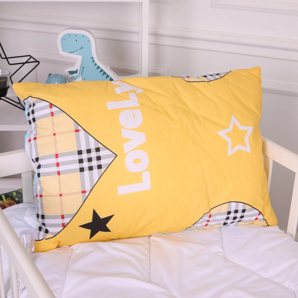 Фото - Подушка стандартная MirSon Kids Time 20-0044 Cats and bunnies 40х60 см (2200009666506)