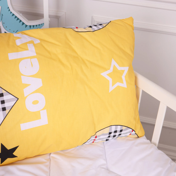 Фото - Подушка стандартная MirSon Kids Time 20-0044 Cats and bunnies 40х60 см (2200009666506)