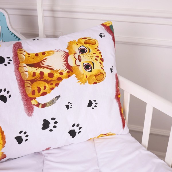 Фото - Подушка стандартная MirSon Kids Time 20-0034 King Tiger EcoSilk 50х70 см (2200009669156)