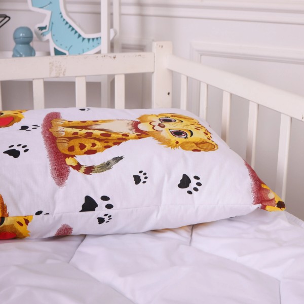 Фото - Подушка стандартная MirSon Kids Time 20-0034 King Tiger EcoSilk 50х70 см (2200009669156)