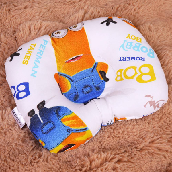 Фото - Подушка дитяча стандартна MirSon Заокруглена Kids Time 20-0036 Minions (2200009665417)
