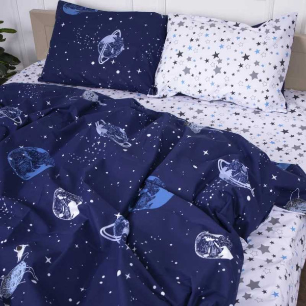 Фото - Комплект постільної білизни дитячий MirSon Бязь 17-0014 Graciana 110х140 (2200001382459) Фото - Комплект постільної білизни дитячий MirSon Бязь 17-0014 Graciana 110х140 (2200001382459)