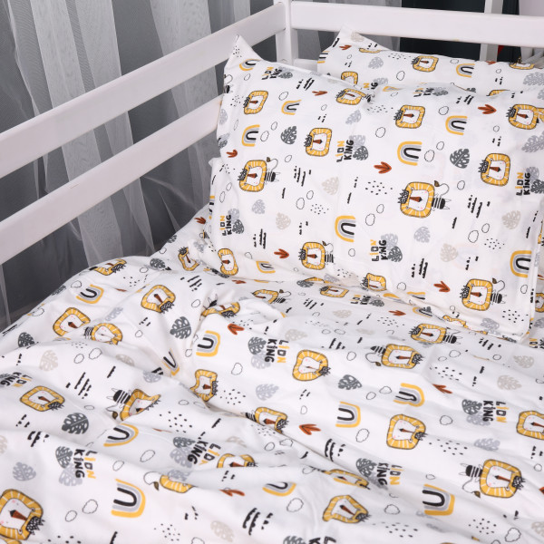 Фото - Наволочка MirSon Фланель 014 Lion 60х60 см (2200009655173)