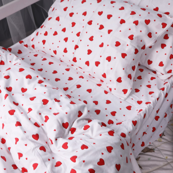 Фото - Наволочка MirSon Фланель 015 Love 60х60 см (2200009652721)