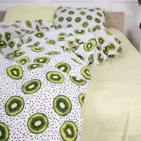 Фото - Комплект постільної білизни дитячий MirSon Бязь 17-0523 Kiwi (2200003660319)