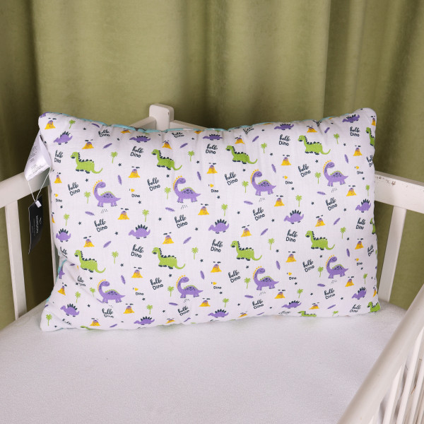 Фото - Подушка стандартная MirSon №3800 Kids Time 18-0001 Hello Dino EcoSilk (2200007027071)
