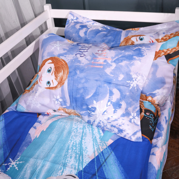 Фото - Комплект постільної білизни MirSon 143х210 см 17-0893 Frozen Elsa  and  Anna Ranforce Elite (2200012391846)