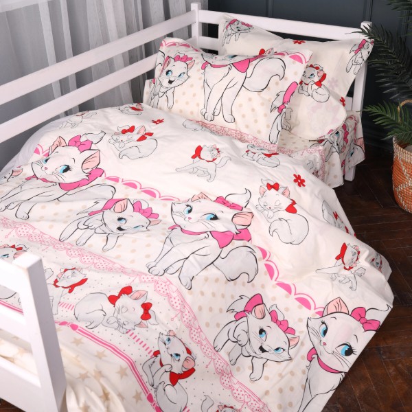 Фото - Комплект постельного белья MirSon 143х210 см 17-0904 Little Pink Kitty Ranforce Elite (2200012400104)