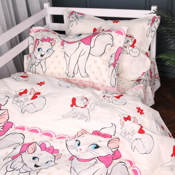 Фото - Комплект постельного белья MirSon 143х210 см 17-0904 Little Pink Kitty Ranforce Elite (2200012400104)