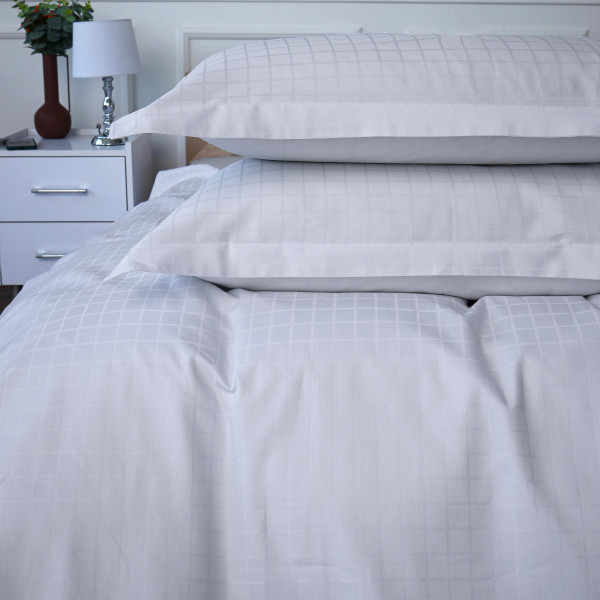 Фото - Наволочка MirSon Сатин Жаккард 6030 Elsa 60х60 см (2200008763381)