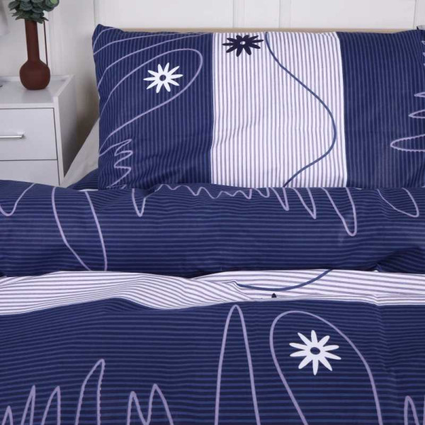 Фото - Комплект постільної білизни дитячий MirSon Бязь 17-0023 Isaac 110x140 (2200001396029)