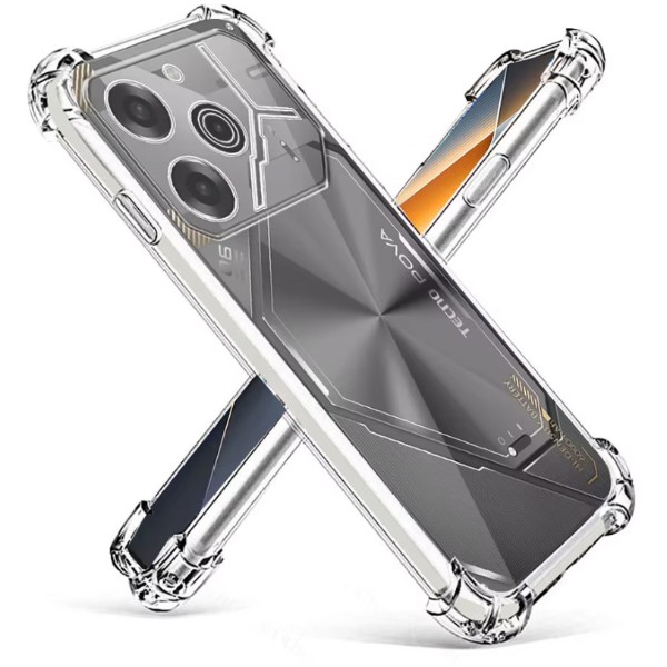 Фото - Чехол для смартфона BeCover Anti-Shock for Tecno POVA 6 (LI7) Clear (712784)