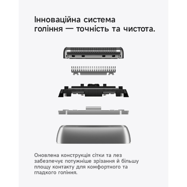Фото - Бритва Laifen T1 Pro One Blade Grey (1ER51-A-XX-DG-001)