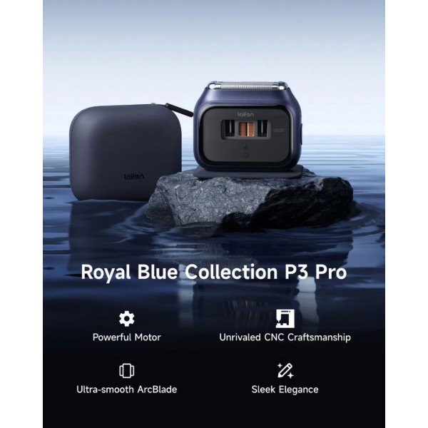 Фото - Бритва Laifen Подарунковий набір P3 Pro Dark Blue (1ER91-L-XX-BE-001)