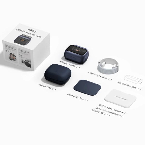 Фото - Бритва Laifen Подарунковий набір P3 Pro Dark Blue (1ER91-L-XX-BE-001)