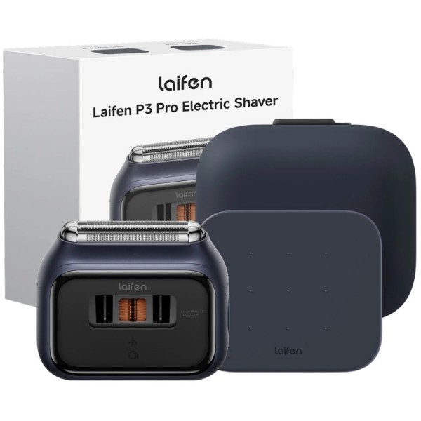 Фото - Бритва Laifen Подарунковий набір P3 Pro Dark Blue (1ER91-L-XX-BE-001)