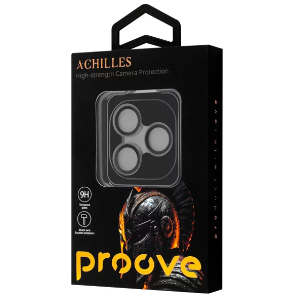 Фото - Захисне скло для смартфону Proove для камери Achilles iPhone 17 Pro/17 Pro Max Silver (CPPAIP17PM06)