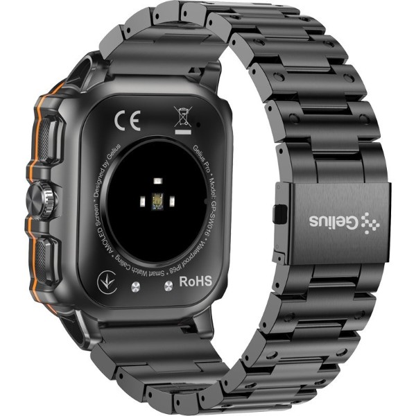 Фото - Смарт-годинник Gelius Tactical Heavy (GP-SW016) Black Chrome (101909)