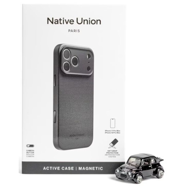 Фото - Чохол для смартфону Native Union Active Case Black for iPhone 18 Pro/17 Pro (ACTCSE-BLK-NP26P)