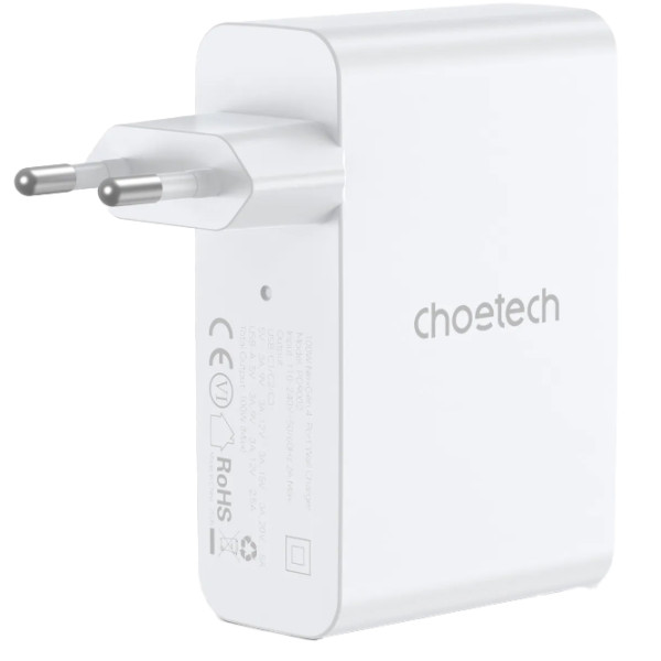 Фото - Сетевое зарядное устройство Choetech PD100W 4 Ports (PD9002)