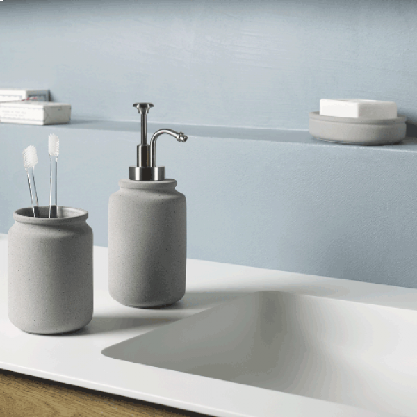 Фото - Дозатор для мила Spirella CEMENT (10.19160)