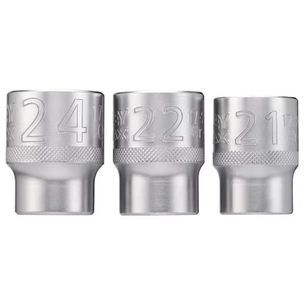 Фото - Набір торцевих голівок Stanley 1/2" Maxi Drive 3 шт. (FMMT17095-0)