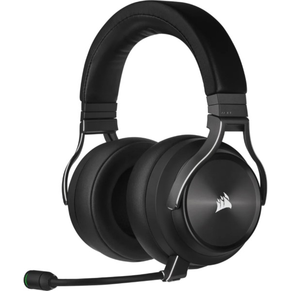 Фото - Гарнітура бездротова ігрова Corsair Virtuoso RGB Wireless XT Black (CA-9011188-EU)