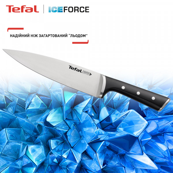 Фото - Ніж кухонний Tefal K2320914 Ice Force 11 см