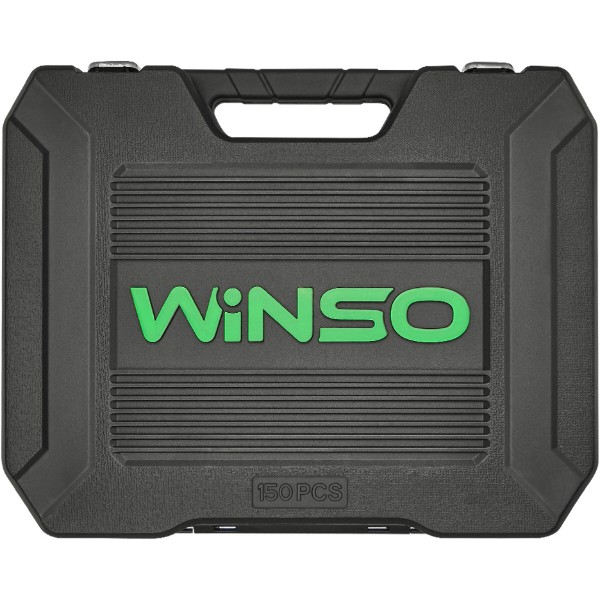 Фото - Набор инструментов Winso в кейсе Pro 150 шт. (924150)