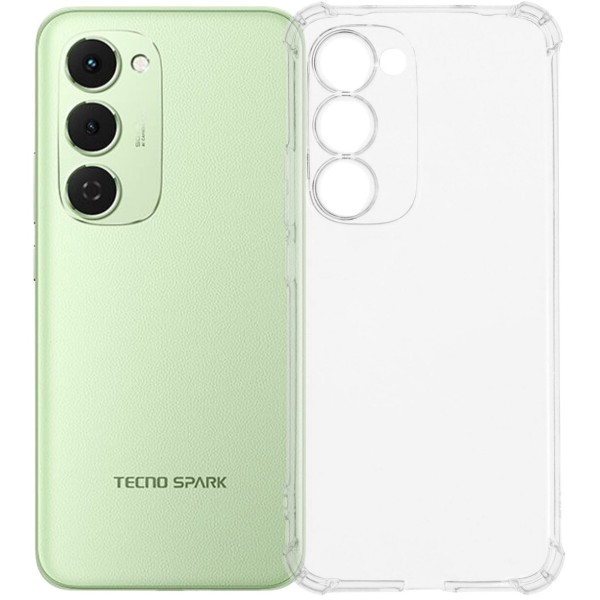 Фото - Чохол для смартфону BeCover Anti-Shock for Tecno Spark 40 Pro Plus (KM7) Clear (715067)