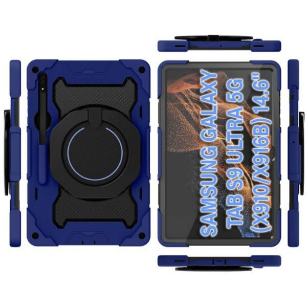 Фото - Чохол для планшета BeCover for Samsung Galaxy Tab S9 Ultra 5G (SM-X910/SM-X916B) 14.6"" Blue (710768)