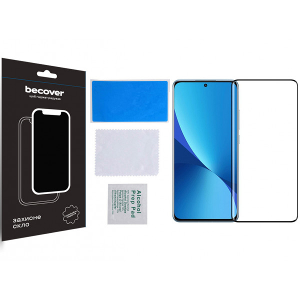 Фото - Захисне скло для смартфону BeCover Xiaomi Redmi 13 / 13x Black (711524)