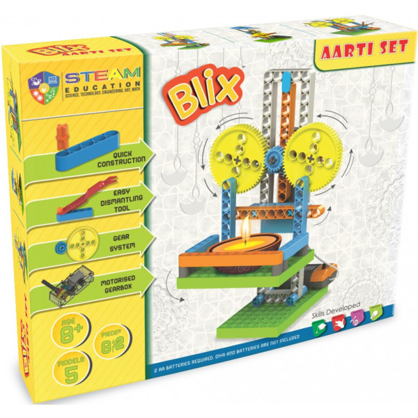 Фото - Електронний конструктор ZEPHYR "BLIX" Качеля (82 елм./5 моделей) з моторчиком (6028) Фото - Електронний конструктор ZEPHYR "BLIX" Качеля (82 елм./5 моделей) з моторчиком (6028)