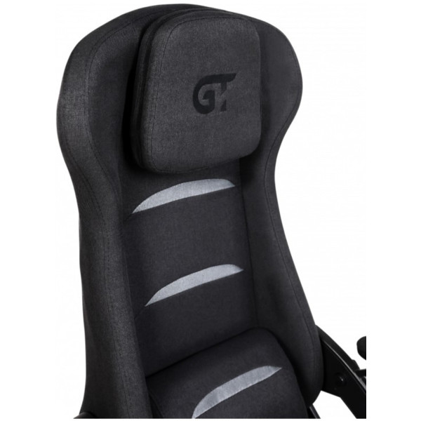 Фото - Крісло для геймерів GT Racer X-5993-1 Fabric Black