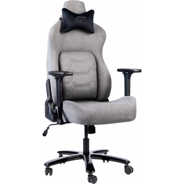 Фото - Крісло для геймерів GT Racer X-8776 Fabric Gray