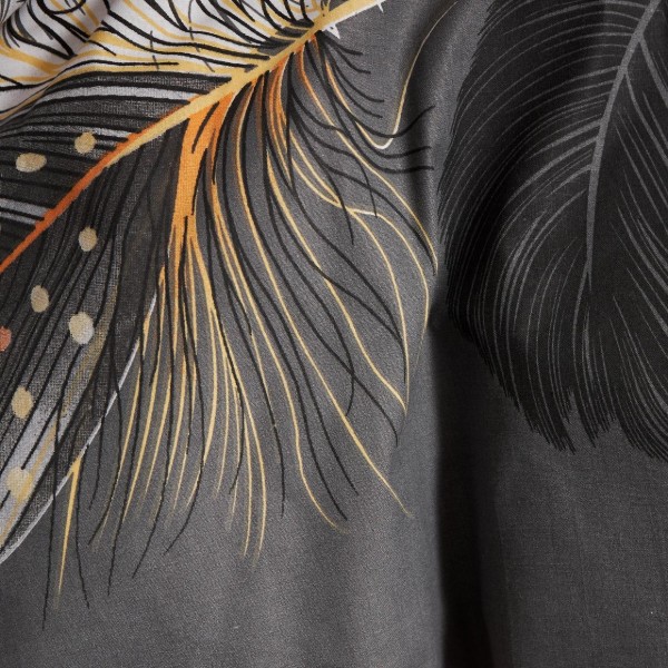 Фото - Комплект постільної білизни Moon&Star Бязь Gold Люкс Mystic Feathers 143х210 см нав. 70х70 2 шт. (MS-890000362)