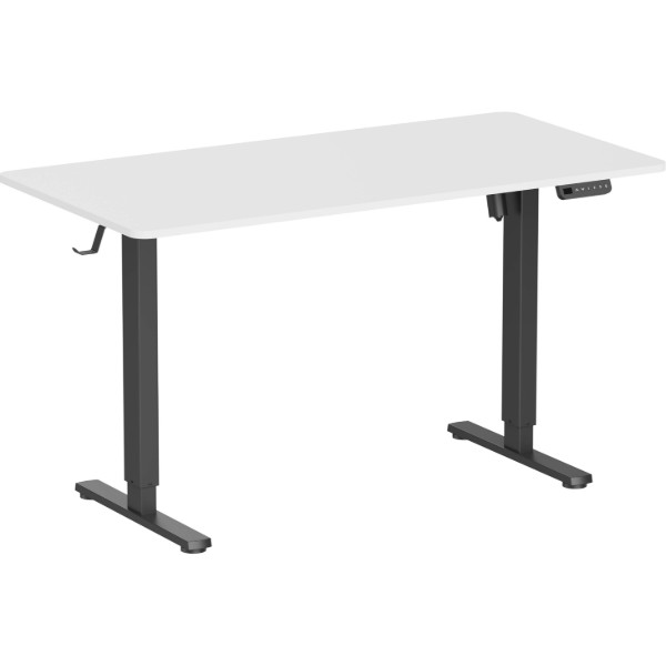 Фото - Стол компьютерный OfficePro ODE1470WB White/Black