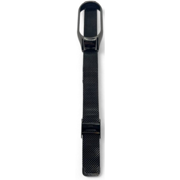 Фото - Ремінець для фітнес-браслета BeCover Metal for Xiaomi Mi Smart Band 9 Black (711978)